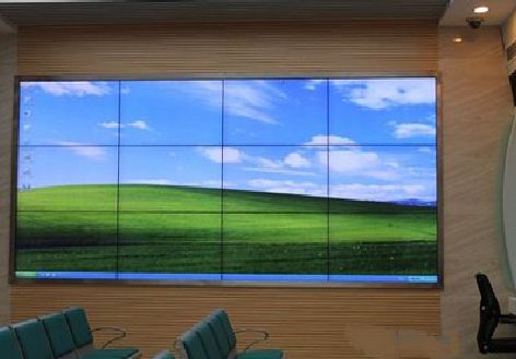 南川区液晶拼接屏的另类用法。